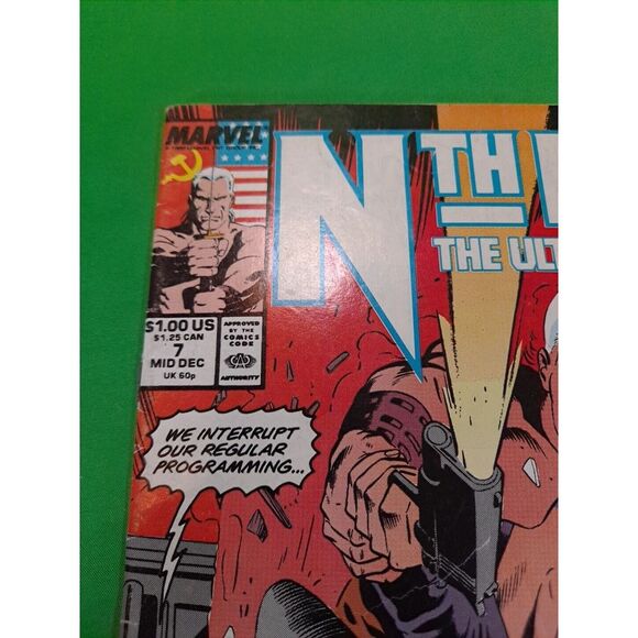 Marvel Comics/ Nth Man, the Ultimate Ninja #7 / Bagged &Borded/‎ 1989 - Picture 3 of 8